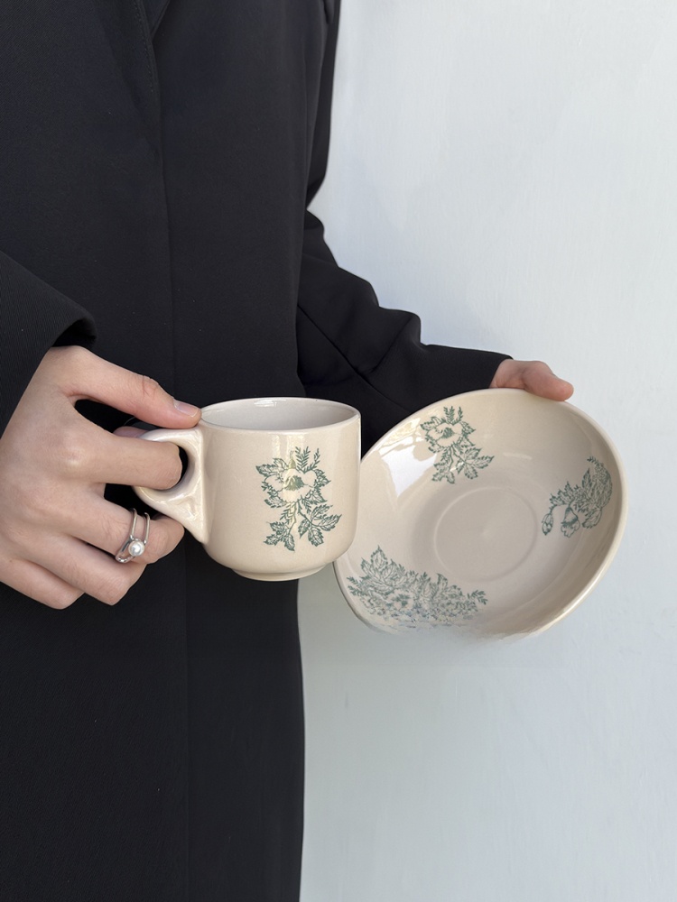 Coffee Tea And Leaf - Limited Edition Vintage Spring Green Leaf