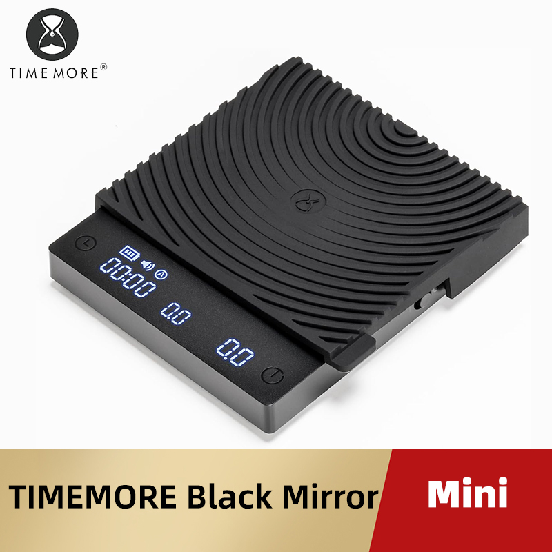 Coffee Bean Scale - TIMEMORE Scale Black Mirror Mini Pour