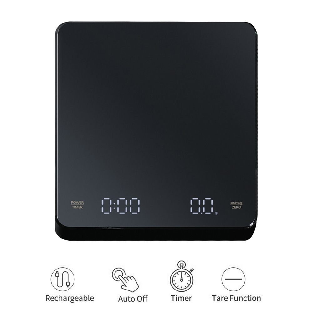 Coffee Bean Scale - Digital Coffee Scale with Timer LED