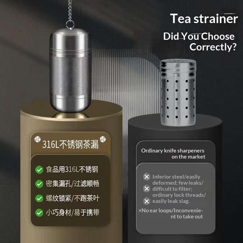 Coffee Tea And Leaf - Stainless Steel Tea Infuser Strainer Fine