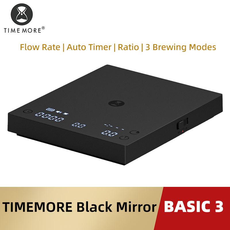 TIMEMORE Basic 3 Black Mirror  - Coffee Bean Scale 评论和价格