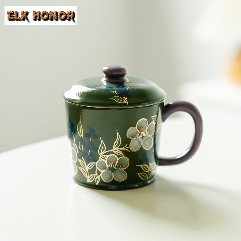 300ml Hand-painted Jasmine Flo - Coffee Jasmine Tea 评论和价格