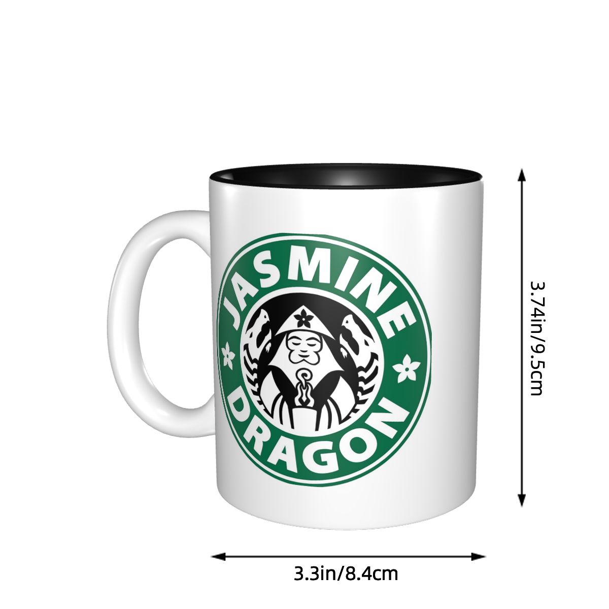 The Jasmine Dragon Mug Funny C - Coffee Jasmine Tea 评论和价格