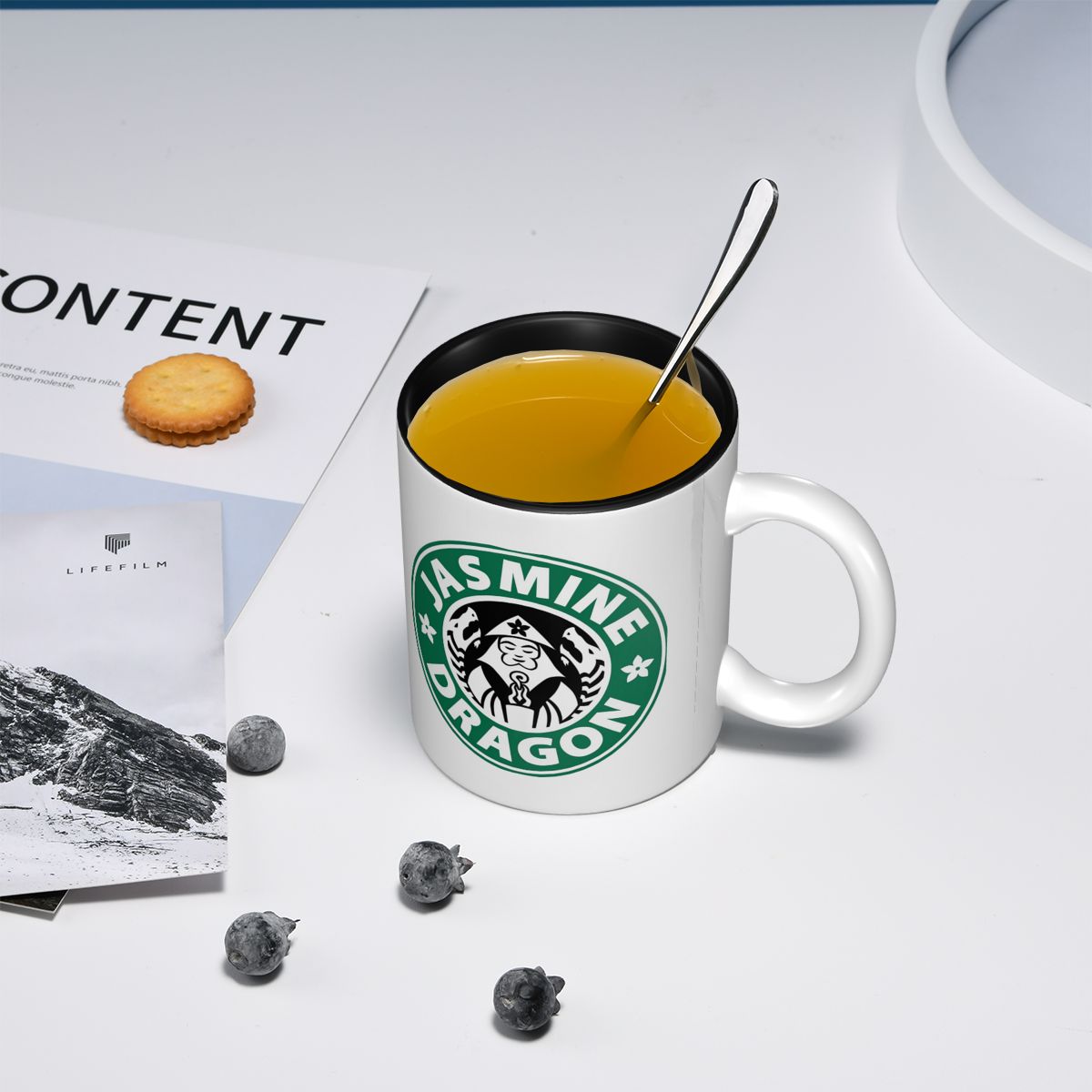 The Jasmine Dragon Mug Funny C - Coffee Jasmine Tea 评论和价格
