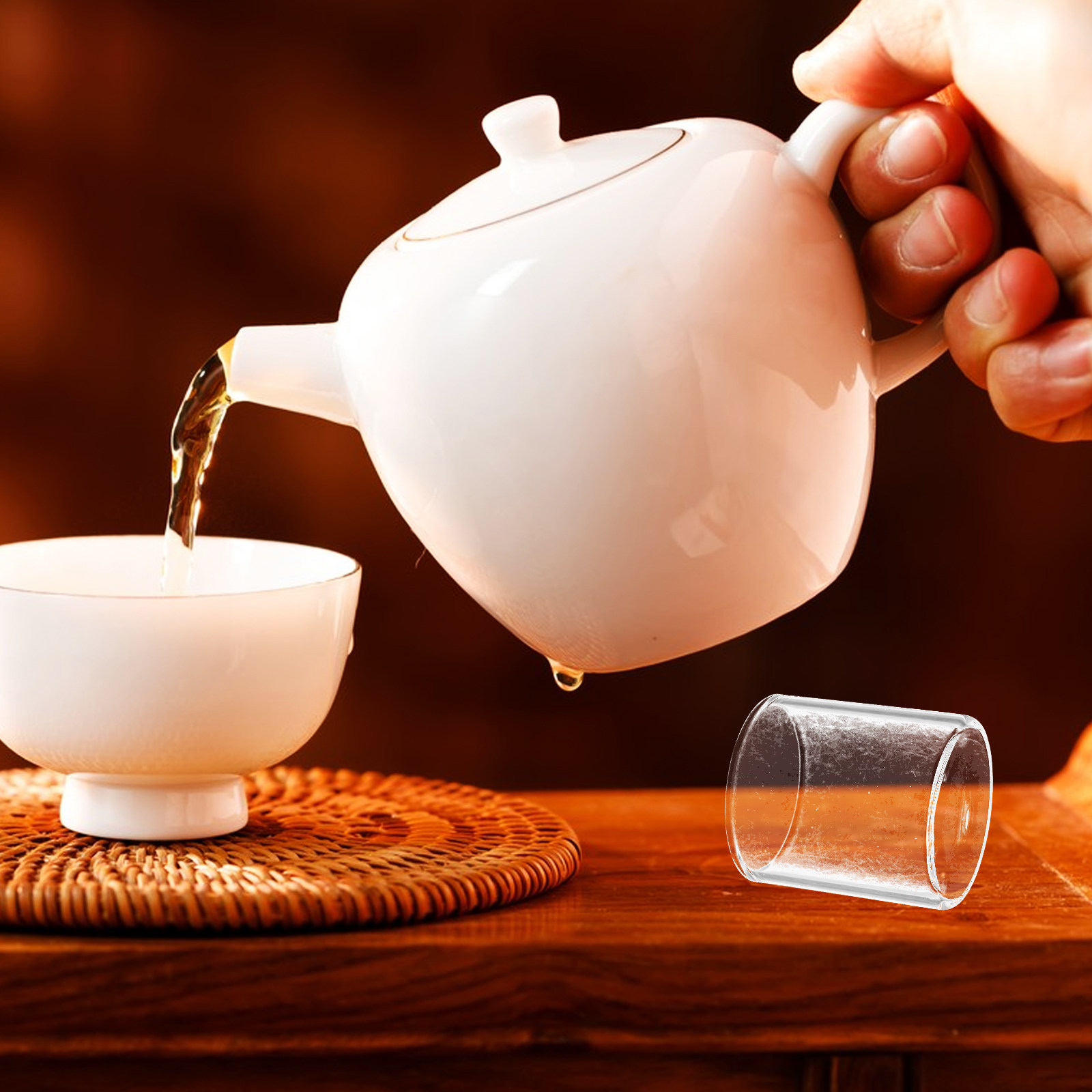 Borosilicate Glass Teapot Spou - Coffee Tea Decanter 评论和价格