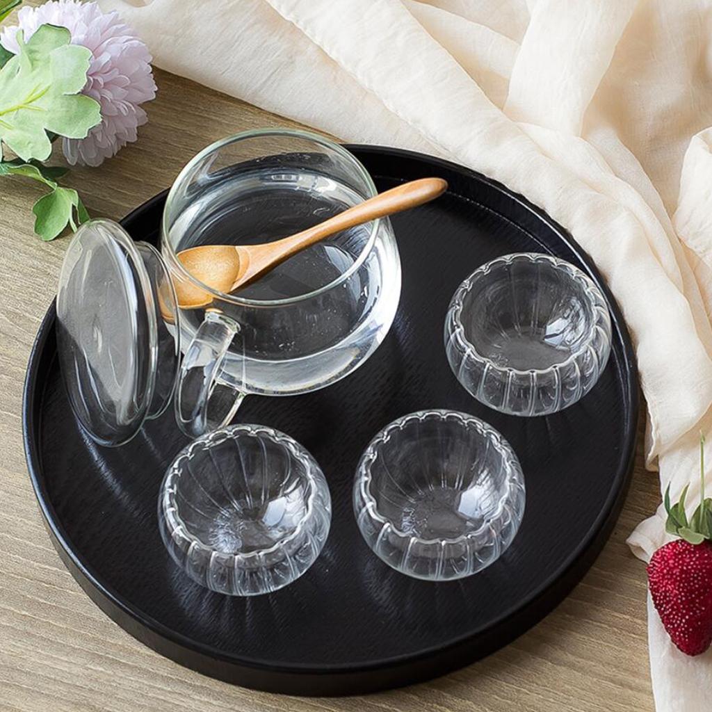 Wood Tea Tray Classic Painted  - Coffee Or Tea Please 评论和价格