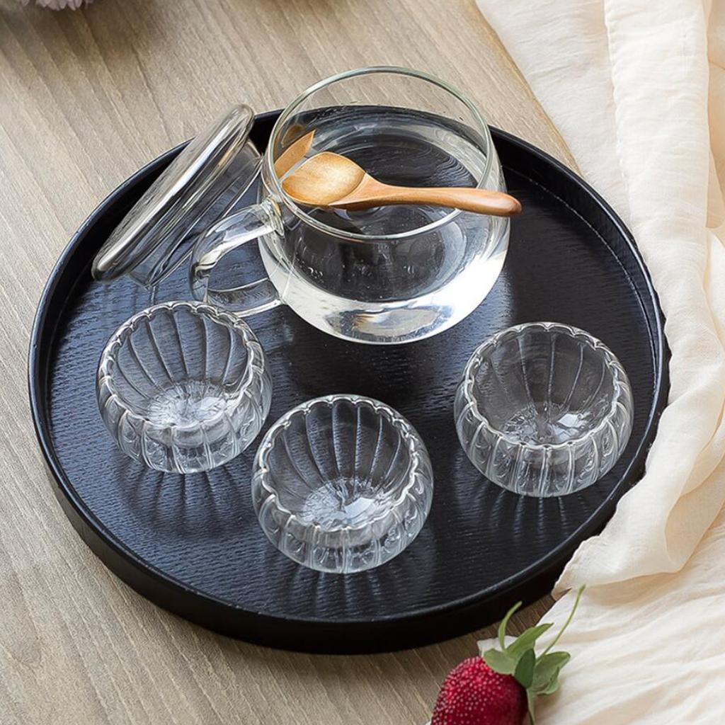 Wood Tea Tray Classic Painted  - Coffee Or Tea Please 评论和价格