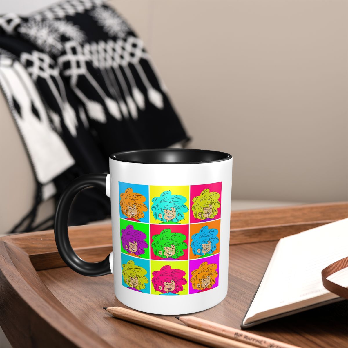 Warhol Inspired Iconic Pumuckl - Coffee Tea Icon 评论和价格