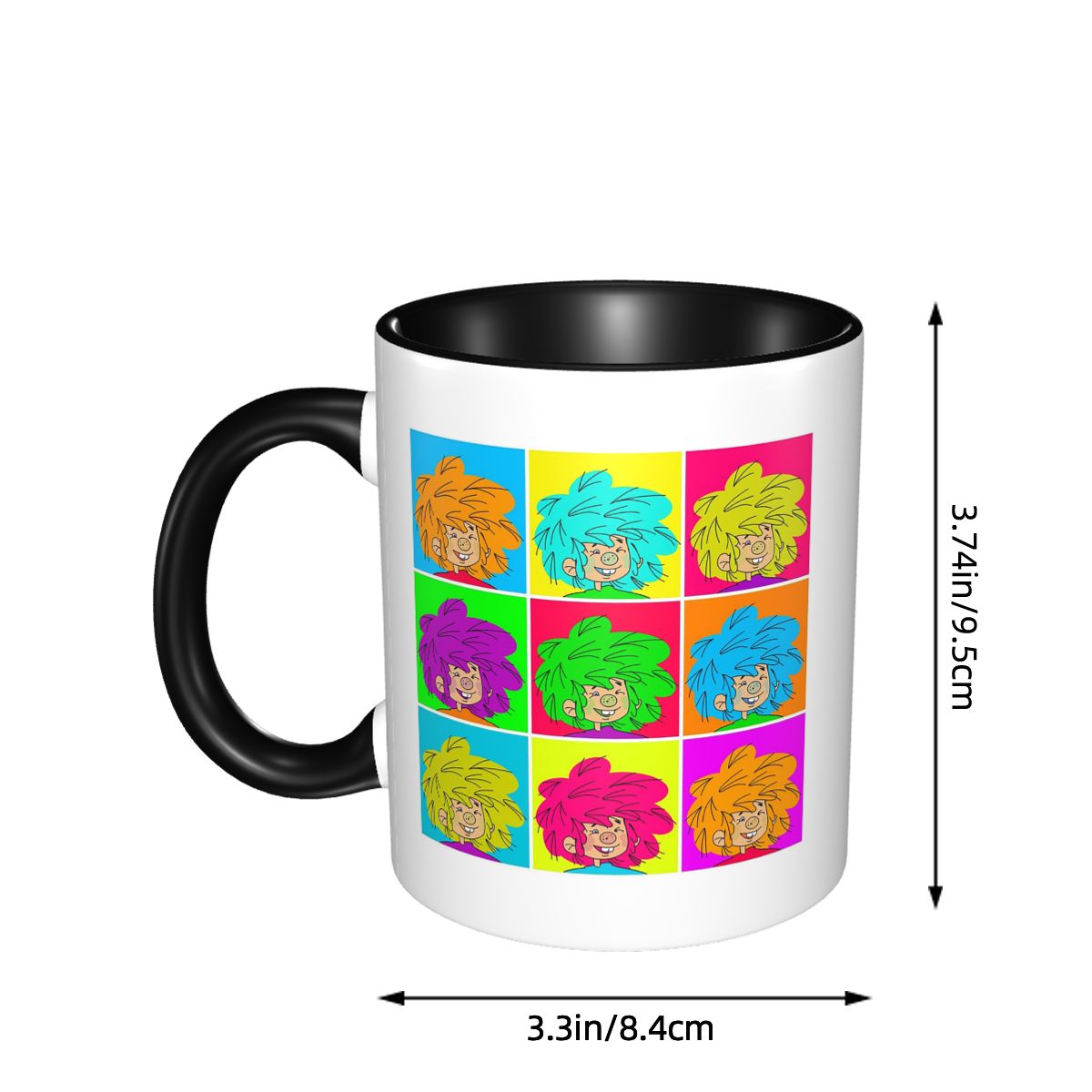 Warhol Inspired Iconic Pumuckl - Coffee Tea Icon 评论和价格