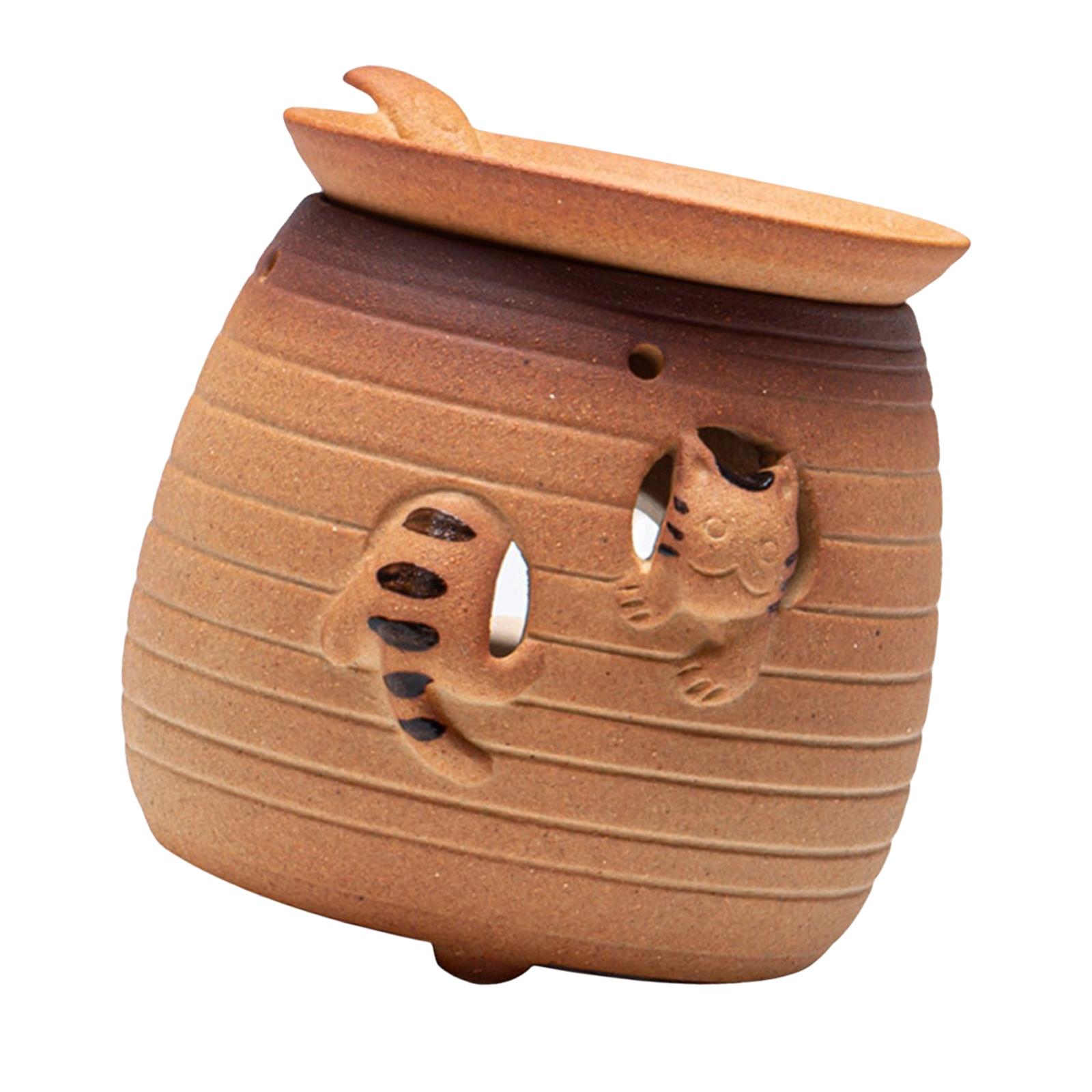 Ceramic Teapot Warmer Roast Al - Coffee Or Tea Please 评论和价格