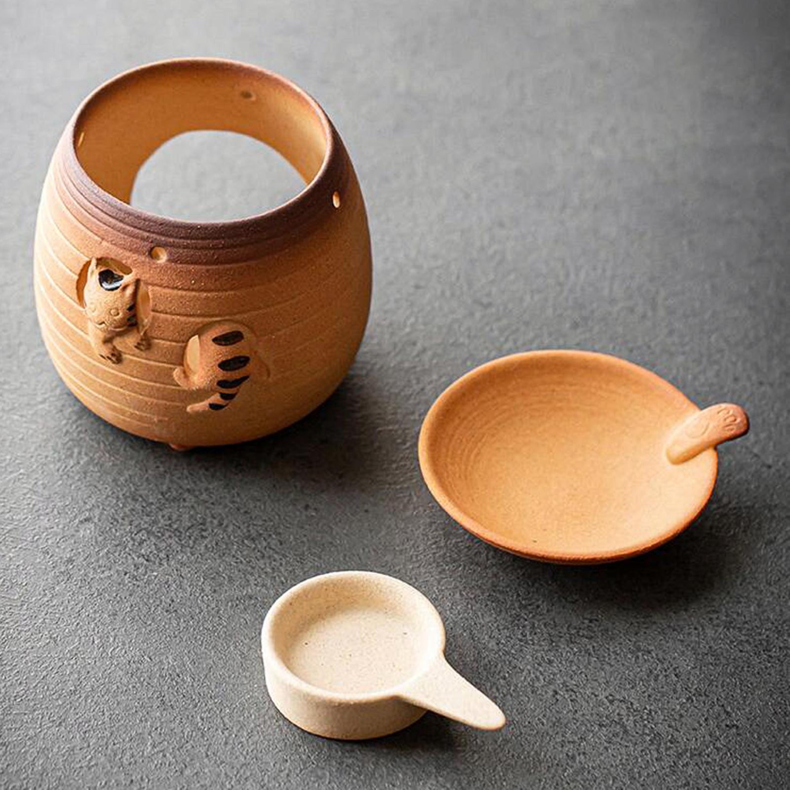 Ceramic Teapot Warmer Roast Al - Coffee Or Tea Please 评论和价格