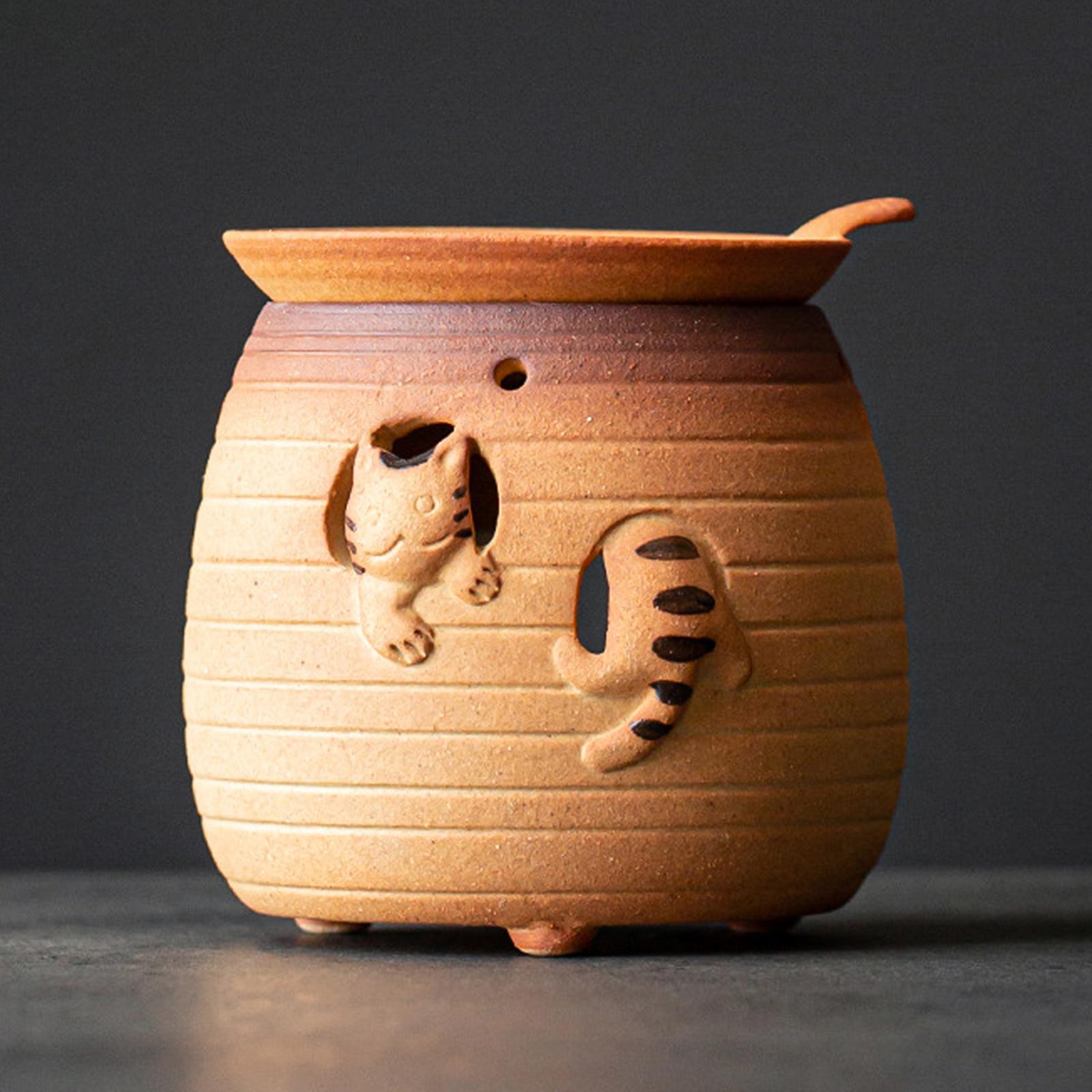 Ceramic Teapot Warmer Roast Al - Coffee Or Tea Please 评论和价格