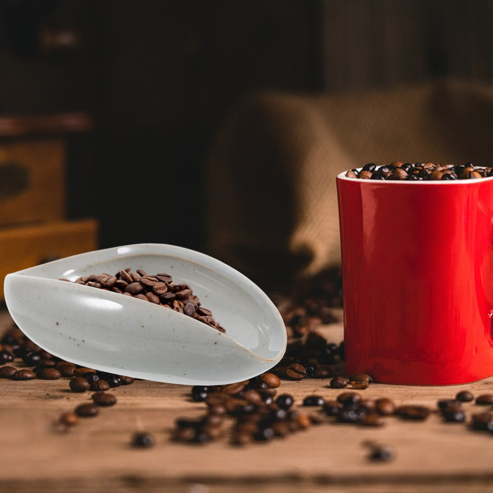 Ceramic Coffee Bean Dosing Tra - Coffee Tea And Leaf 评论和价格