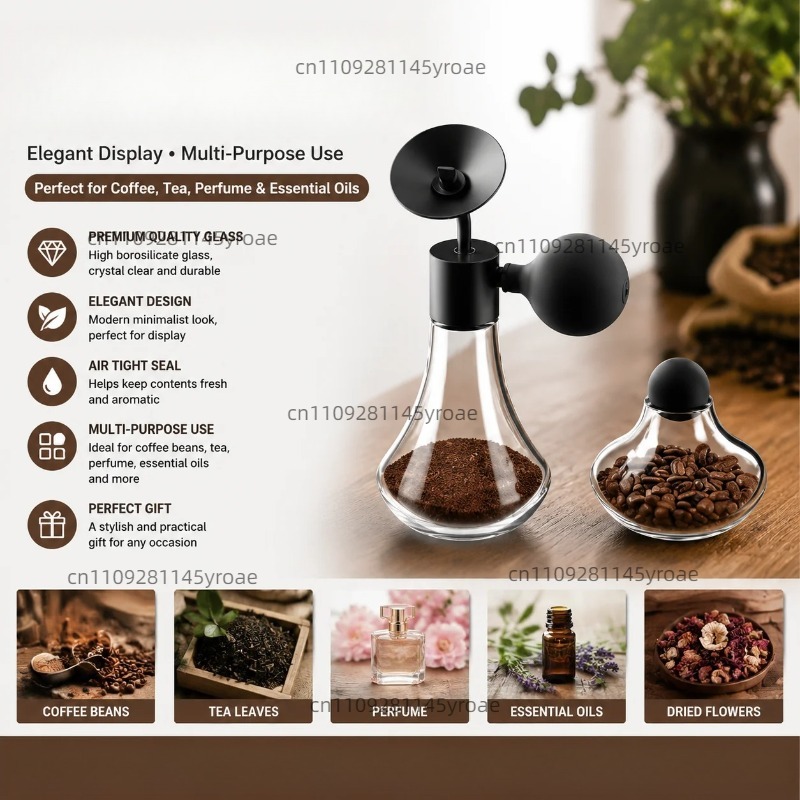 Glass Aroma Sample Bottle Coff - Coffee Tea & Espresso Appliances 评论和价格