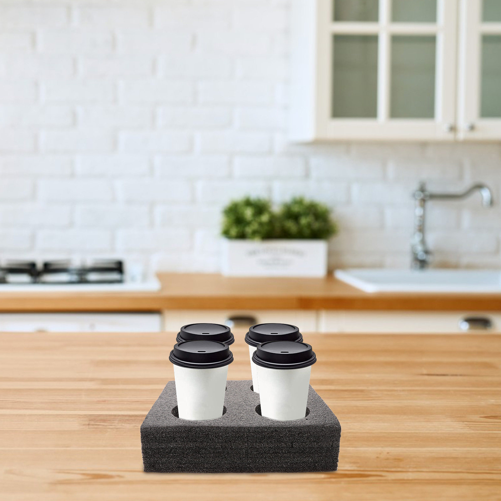 Milk Tea Cup Tray Takeout Coff - Coffee Tea Hot 评论和价格