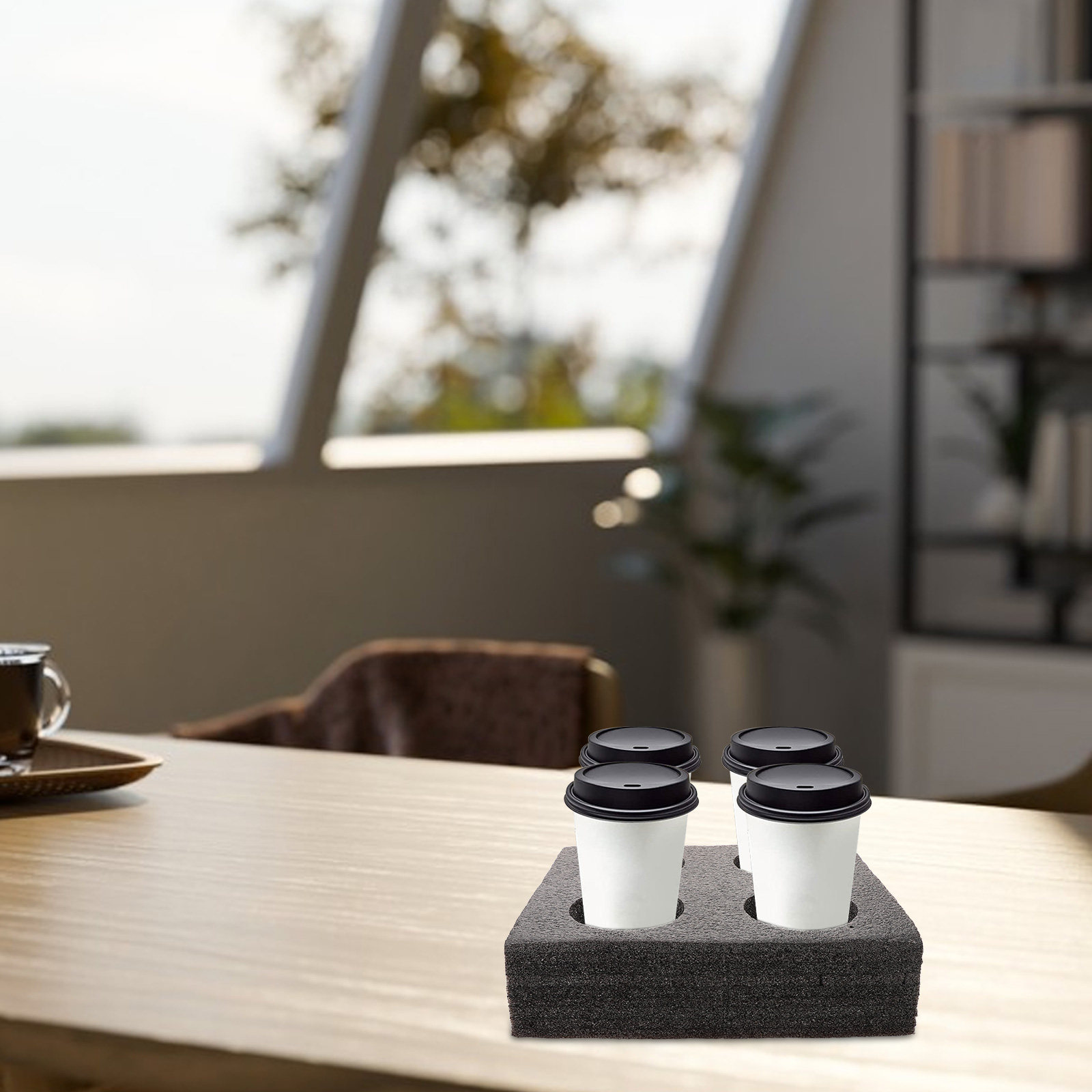 Milk Tea Cup Tray Takeout Coff - Coffee Tea Hot 评论和价格