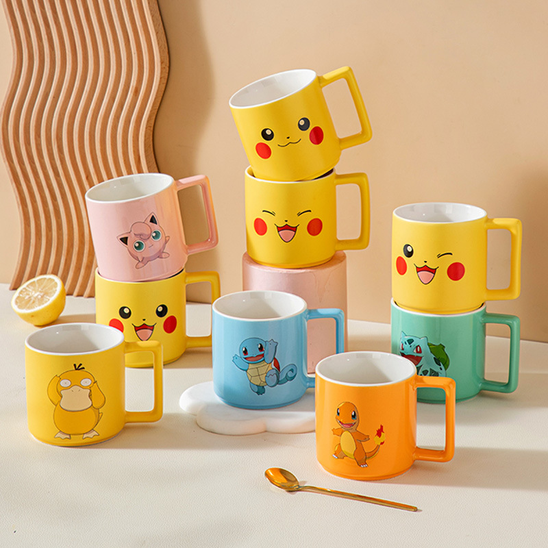 New Cartoon Pokemon Pikachu Mu - Coffee Y Tea 评论和价格