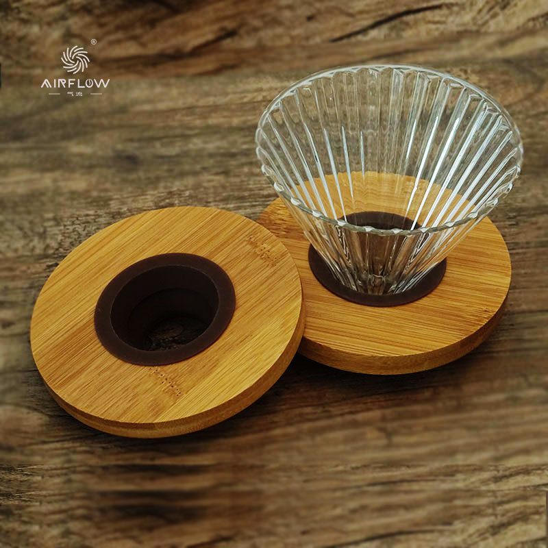 Pour Over Coffee Set With Wood - Coffee Dripper V60 评论和价格