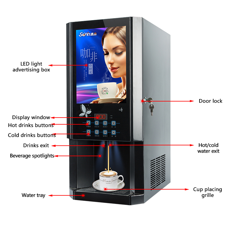 30SCW-8 Hot Ice Instant Coffee - Coffee Tea Hot 评论和价格