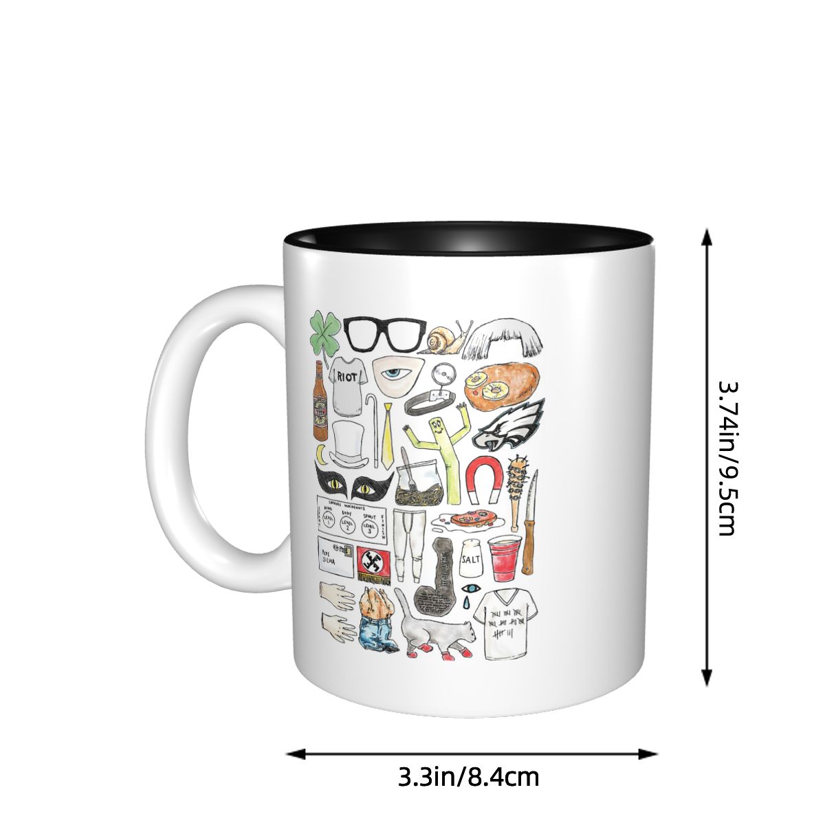 ALWAYS SUNNY Iconic Times Mug  - Coffee Tea Icon 评论和价格