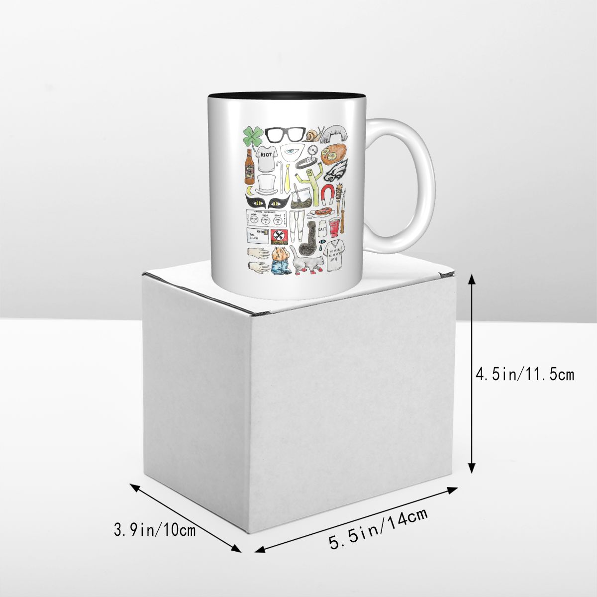 ALWAYS SUNNY Iconic Times Mug  - Coffee Tea Icon 评论和价格