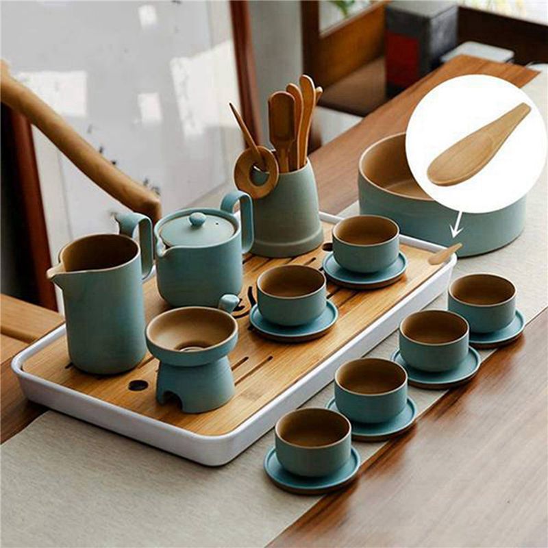CYCLI-20 Pieces Mini Wooden Sp - Coffee Tea Etc 评论和价格
