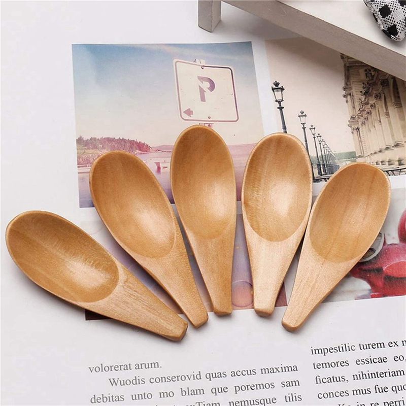 CYCLI-20 Pieces Mini Wooden Sp - Coffee Tea Etc 评论和价格