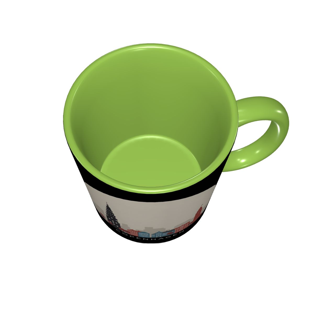 Copenhagen Travel Icon Mug Fun - Coffee Tea Icon 评论和价格