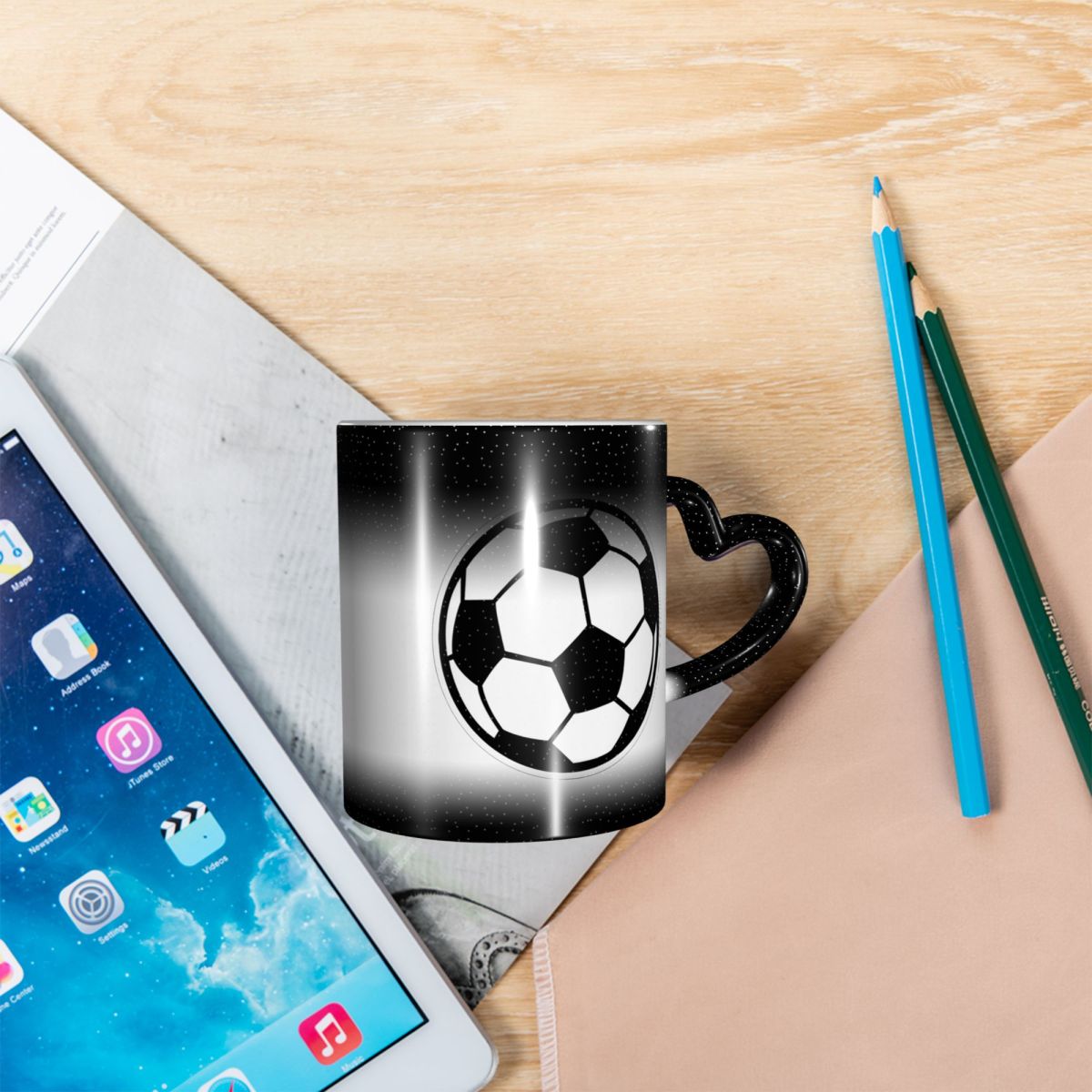 Soccer Ball Football Icon Mug  - Coffee Tea Icon 评论和价格