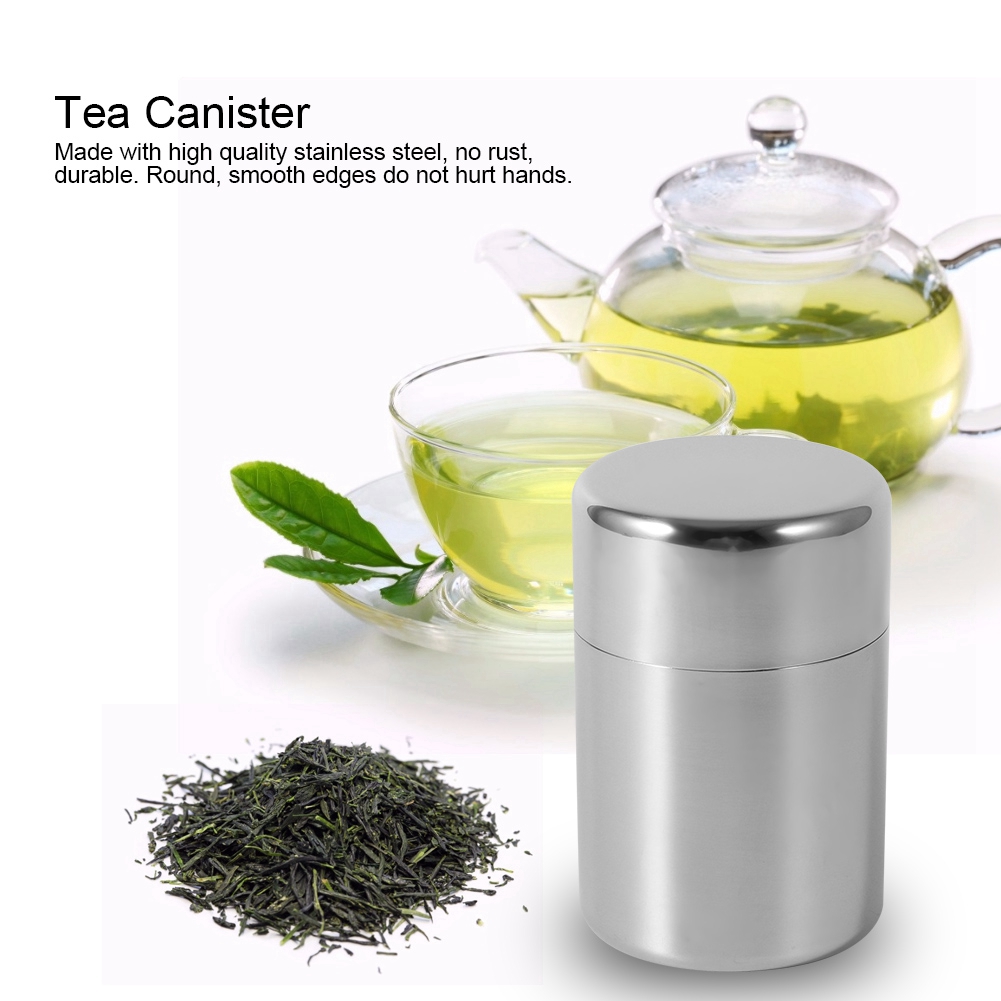 Stainless Steel Tea Leaf Tins  - Coffee Leaves Tea 评论和价格