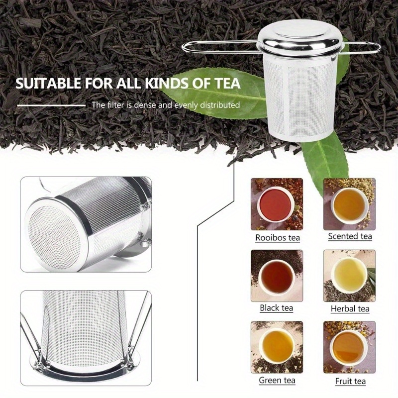 Stainless Steel Mesh Tea Infus - Coffee Tea And Leaf 评论和价格