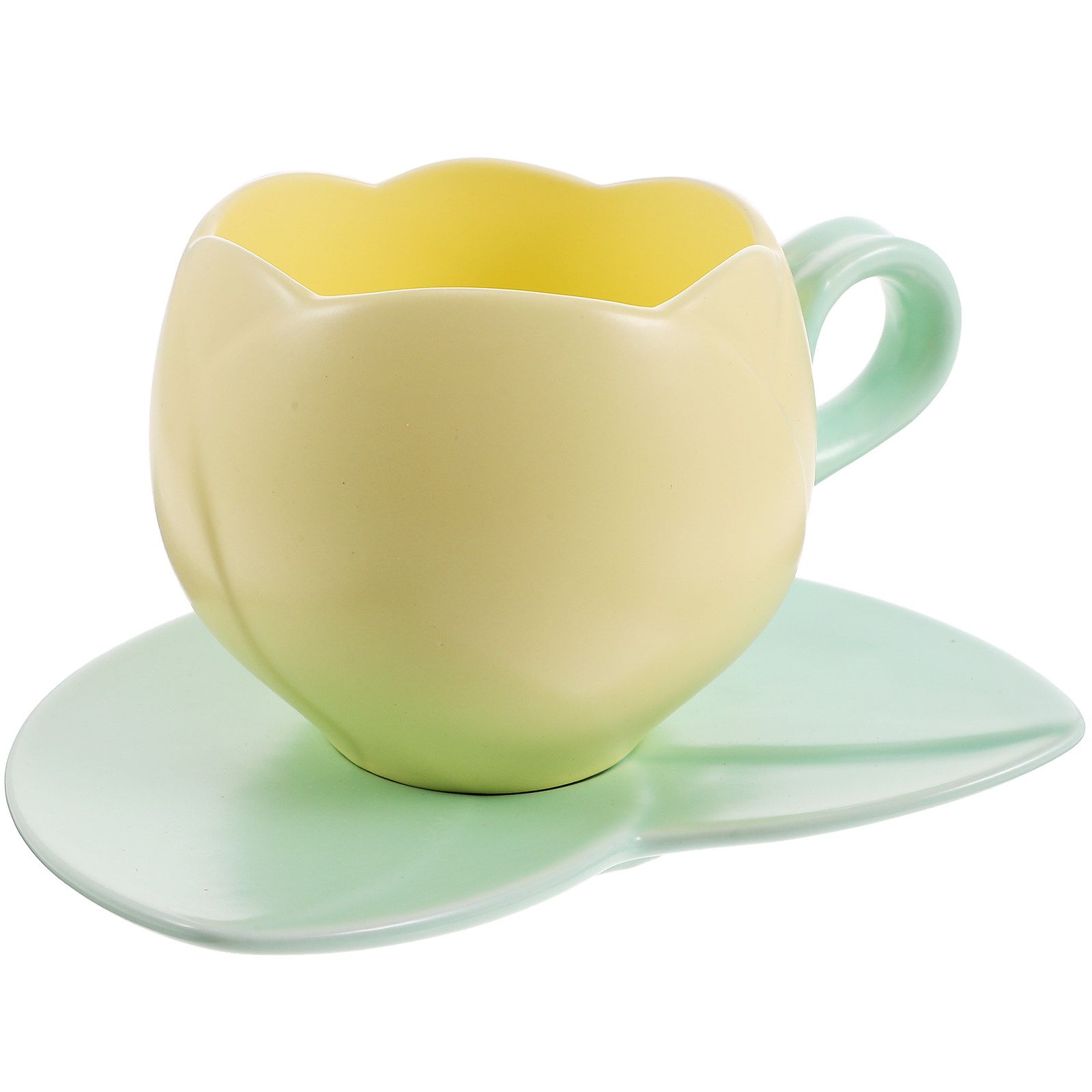 1Set Ceramic Coffee Cup with S - Coffee Tea Hot 评论和价格