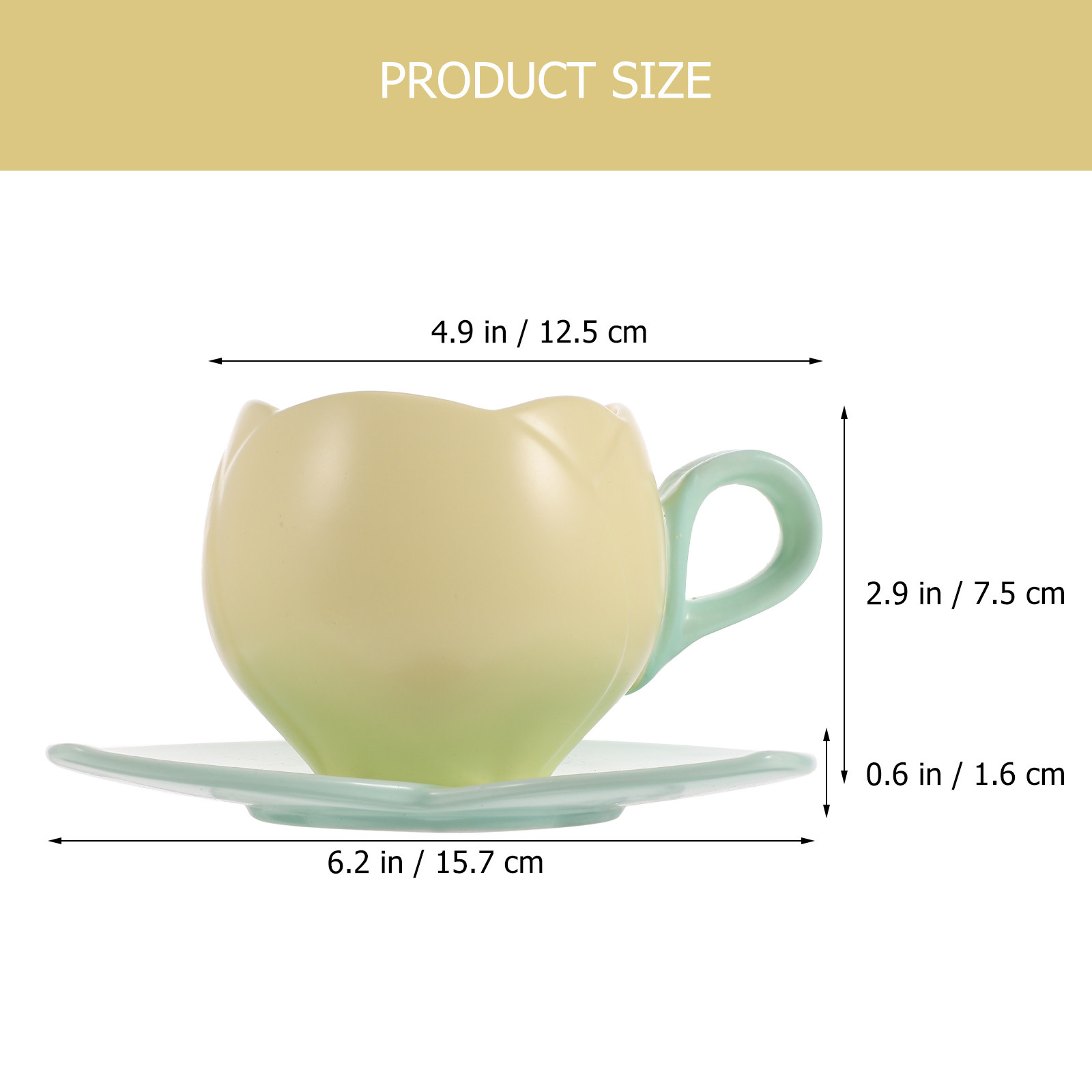 1Set Ceramic Coffee Cup with S - Coffee Tea Hot 评论和价格