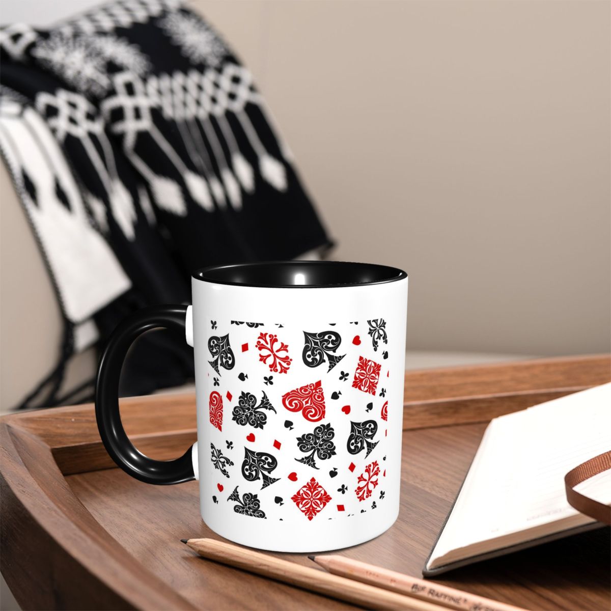 Playing Card Icons Mug Funny C - Coffee Tea Icon 评论和价格