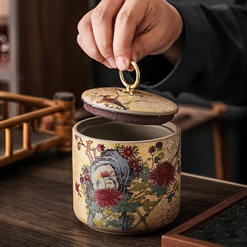 Enamel Color Ceramic Tea Cans  - Coffee Tea Etc 评论和价格