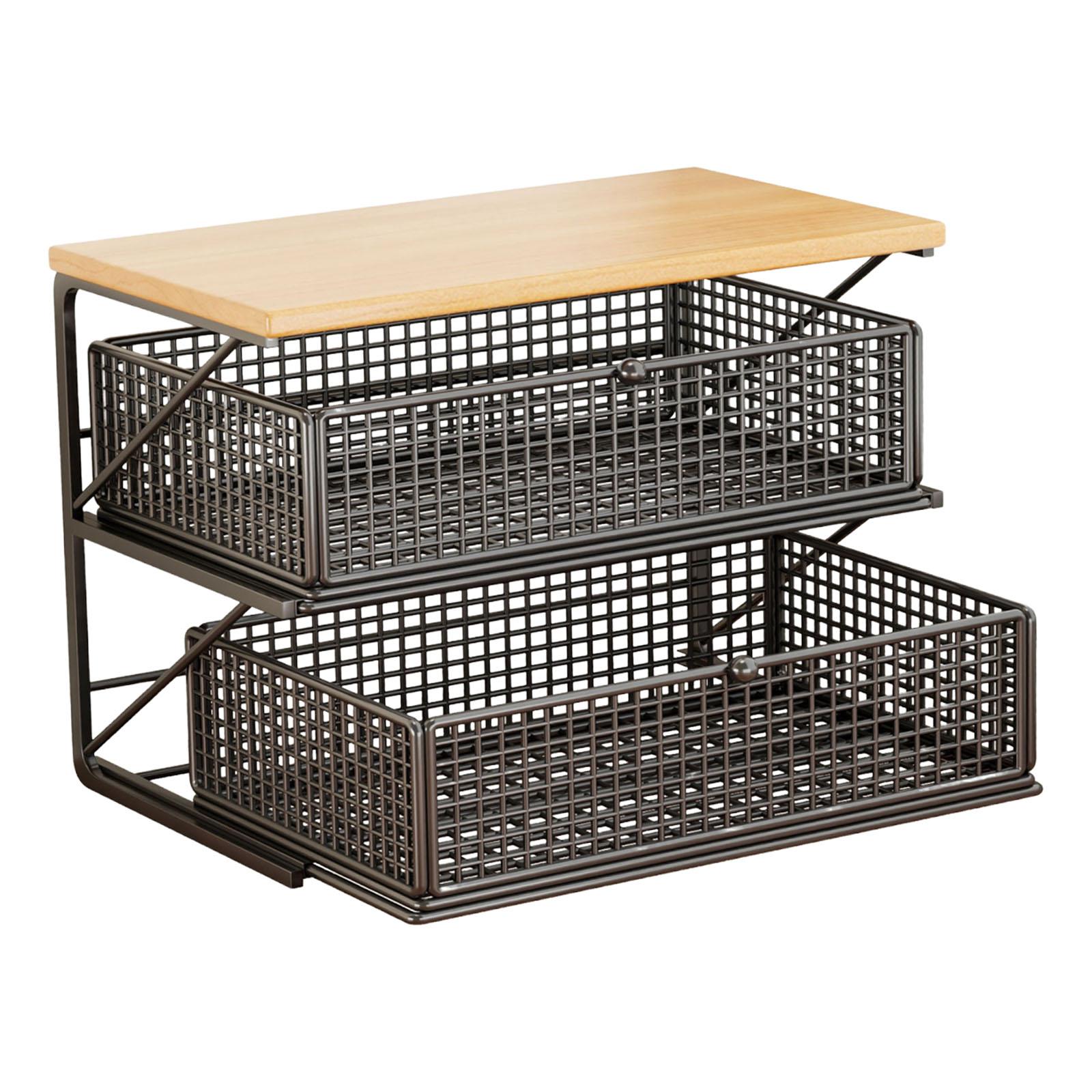 Coffee Bar Organizer Wooden Ir - Coffee Tea Zone 评论和价格