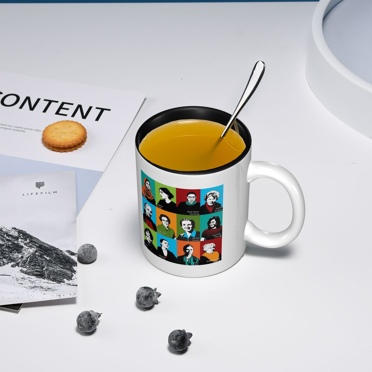 Feminist Icons Mug Funny Ceram - Coffee Tea Icon 评论和价格