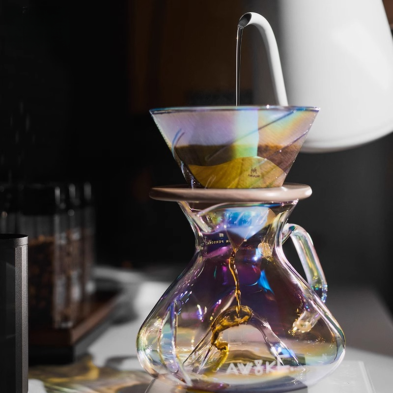 Pour Over Coffee Maker Glass C - Coffee Dripper V60 评论和价格