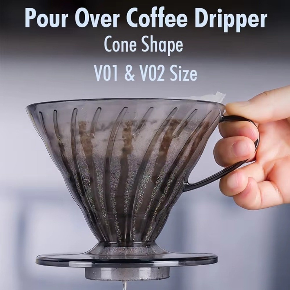 New Plastic Coffee Hand Drippe - Coffee Dripper V60 评论和价格