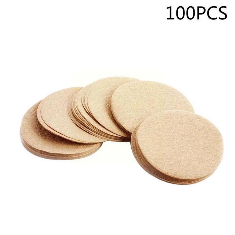 100Pcs Round Coffee Filter Pap - Coffee Dripper V60 评论和价格