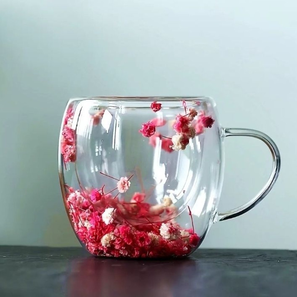 250ml Double-Wall Glass Mug wi - Coffee Or Tea Please 评论和价格
