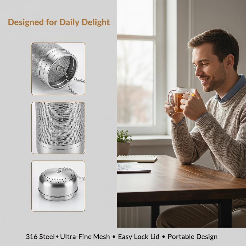 Stainless Steel Tea Infuser St - Coffee Tea And Leaf 评论和价格