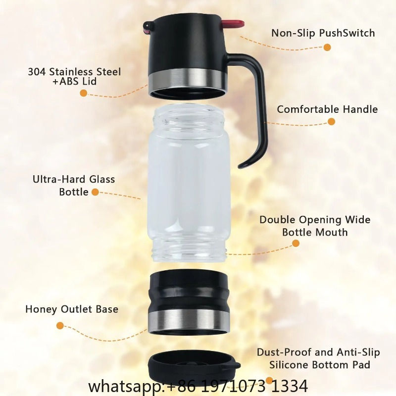 No-Drip Honey Dispenser with B - Coffee Or Tea Please 评论和价格