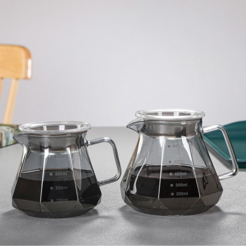 Glass Drip Coffee Maker Diamon - Coffee Tea Decanter 评论和价格
