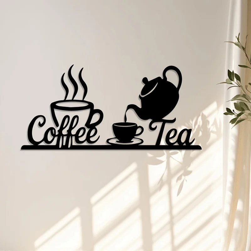 Rustic Metal Coffee & Tea Wall - Coffee Tea Icon 评论和价格