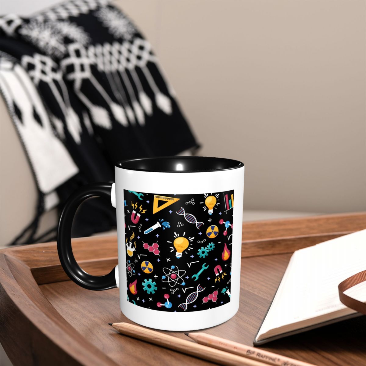 STEM Icons Pattern Science Eng - Coffee Tea Icon 评论和价格