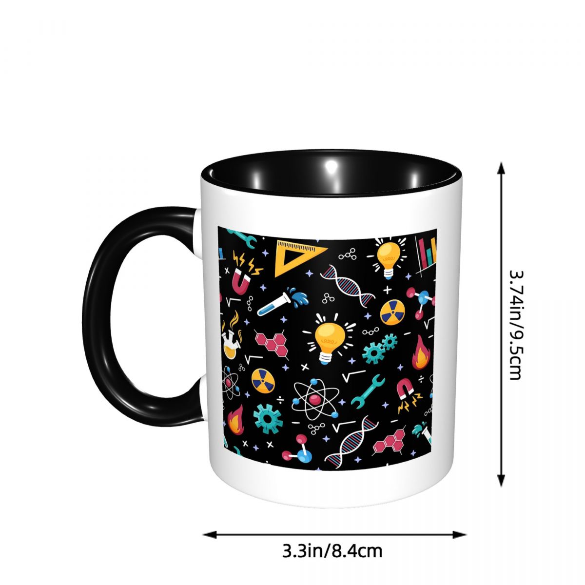 STEM Icons Pattern Science Eng - Coffee Tea Icon 评论和价格