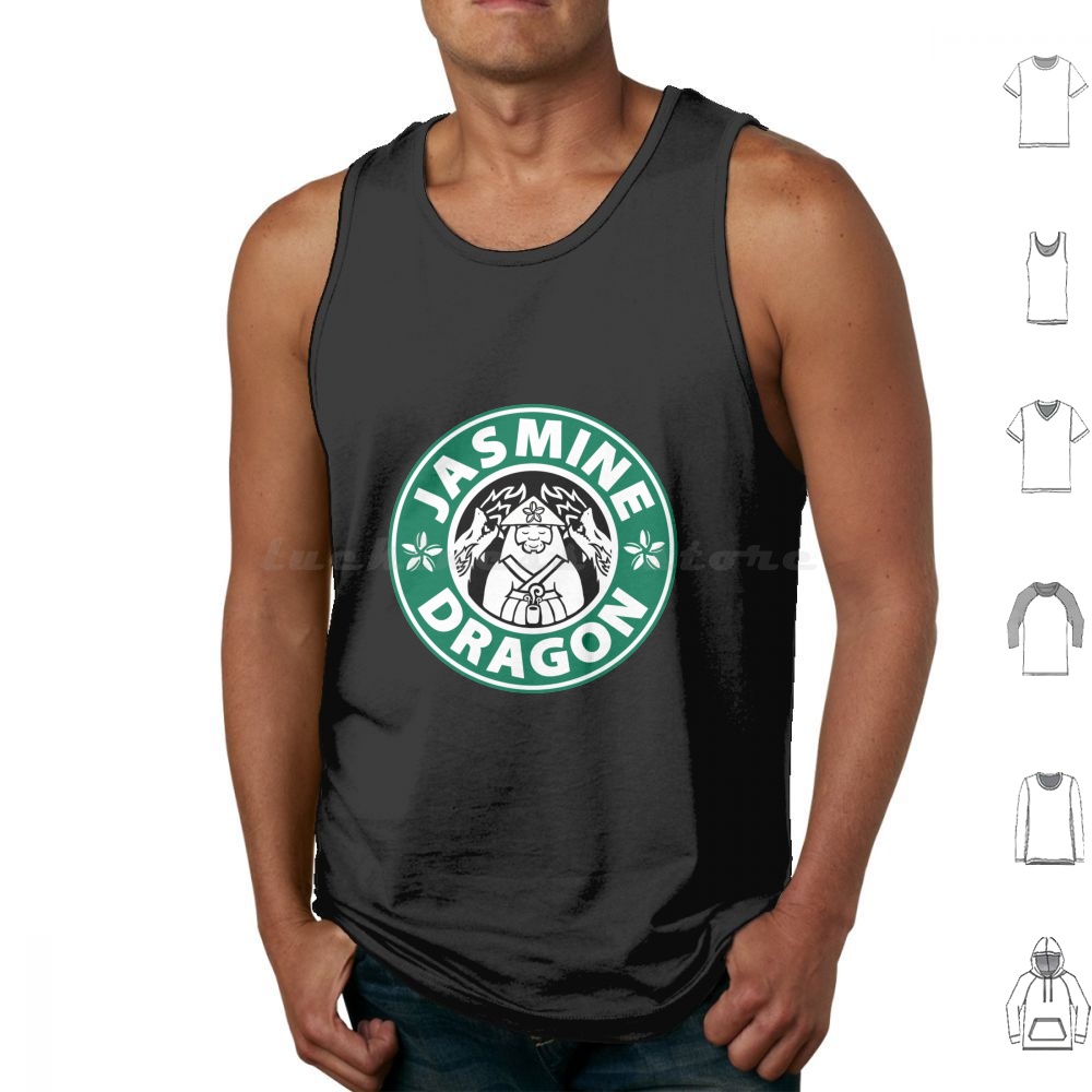 Jasmine Dragon Tea Shop Tank T - Coffee Jasmine Tea 评论和价格