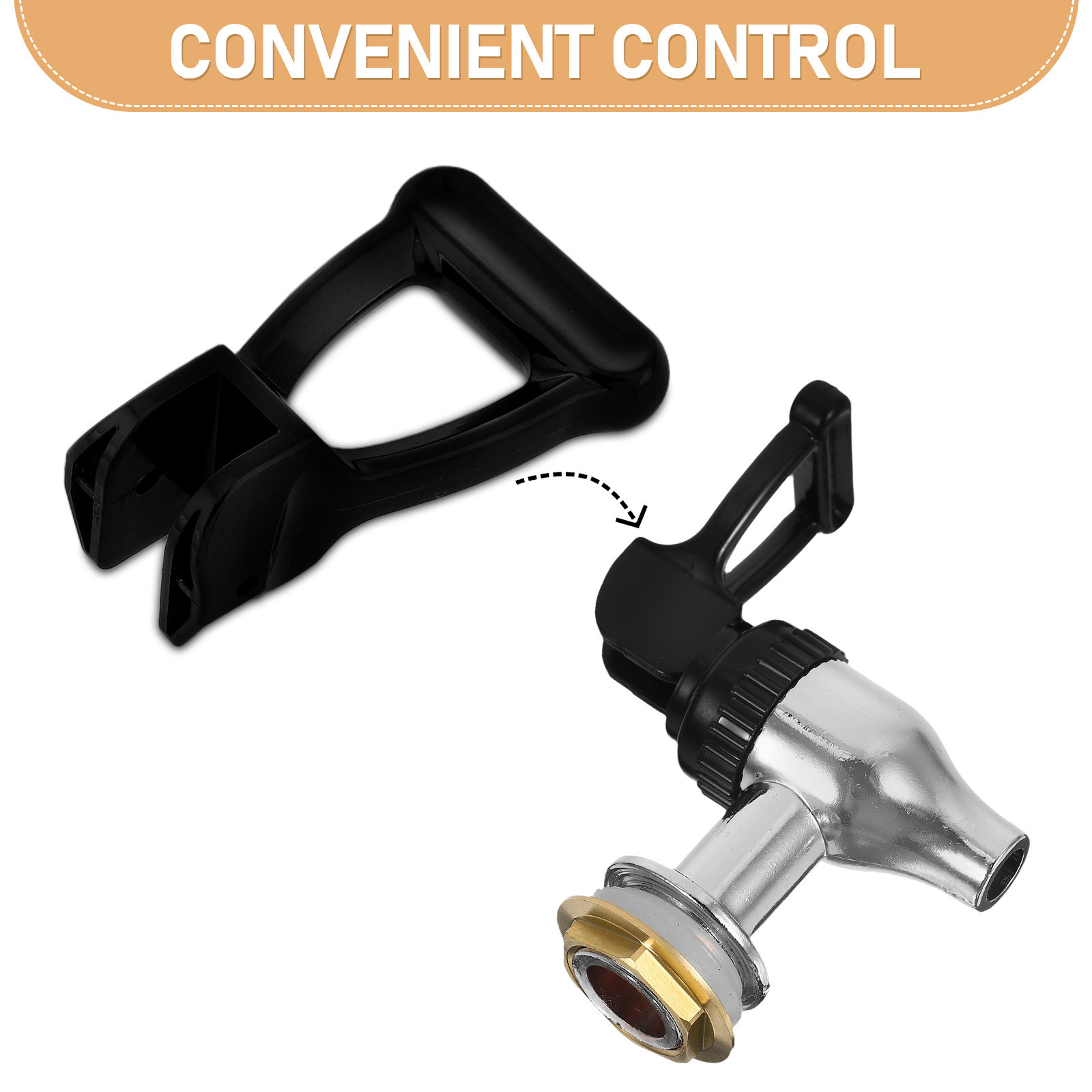 2Pcs Faucet Handle Repair Part - Coffee Tea Hot 评论和价格