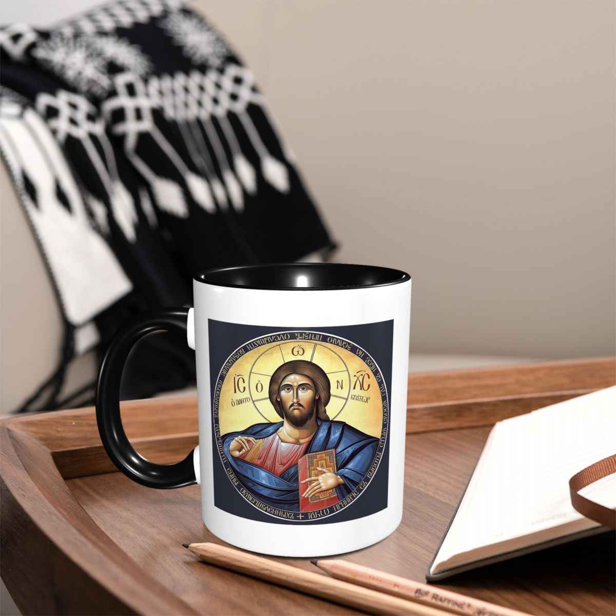 Christ Pantocrator Orthodox Ic - Coffee Tea Icon 评论和价格